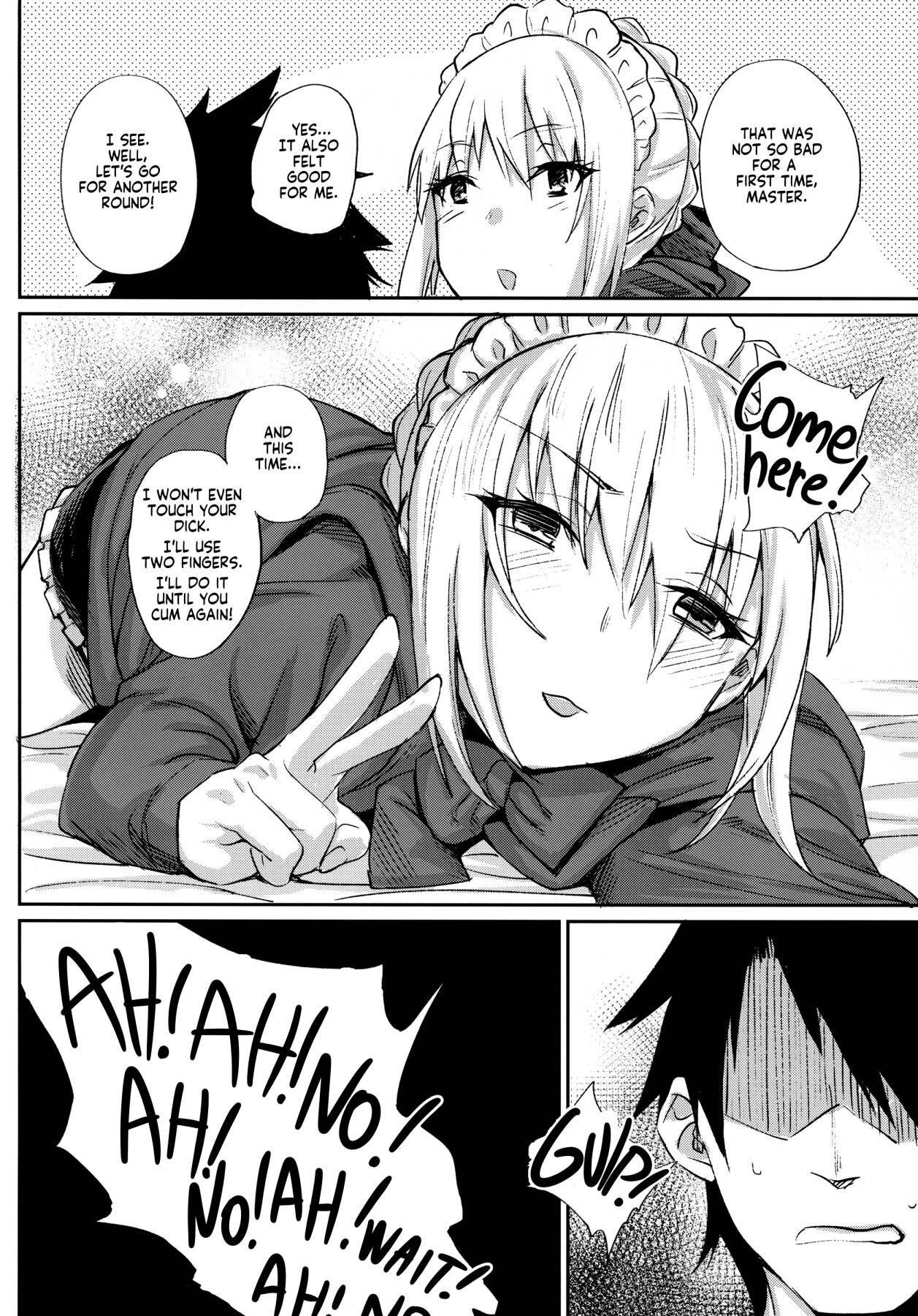 Hentai Manga Comic-How to discipline Master-Read-17